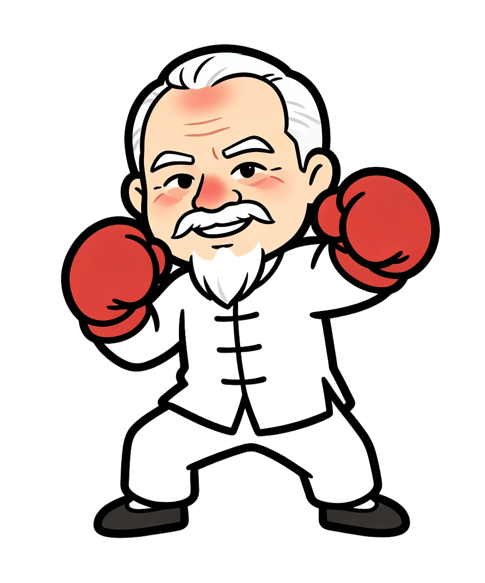 老中医打拳击